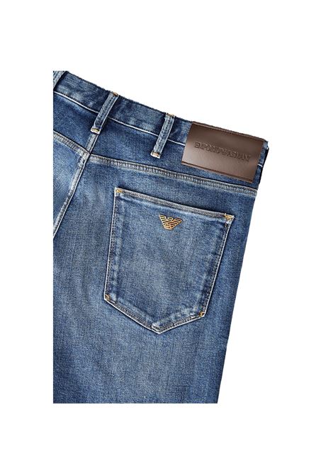 Jeans J06 slim fit in denim washed EMPORIO ARMANI | Jeans | 3K1J75 1DY0Z0942